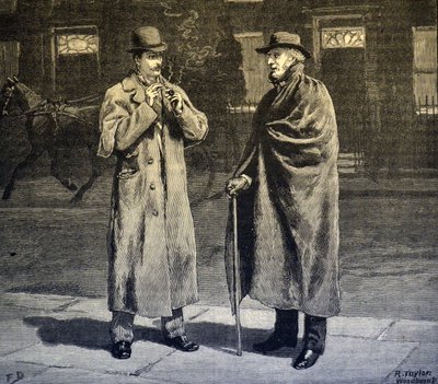 ليلة الشتاء ، 1890 بواسطة فرانك داد